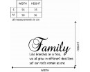 Family Quotes Wall  Art Stickers